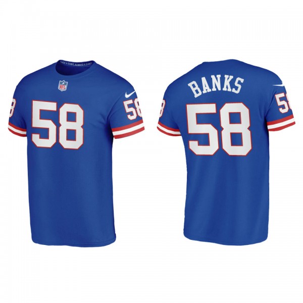 Carl Banks Giants Royal Classic T-Shirt