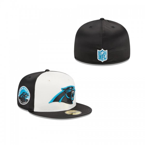 Carolina Panthers Throwback Satin 59FIFTY Fitted H...