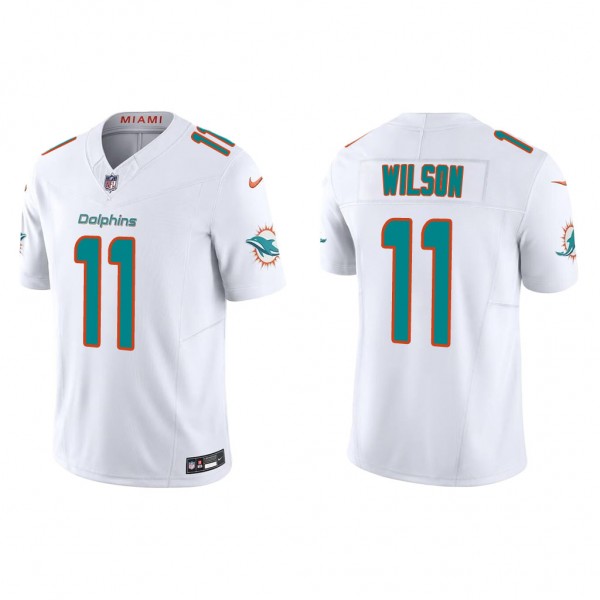 Men's Miami Dolphins Cedrick Wilson White Vapor F....
