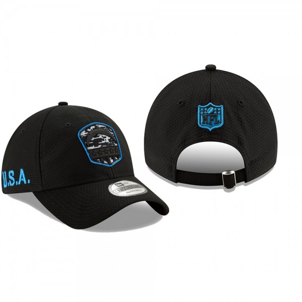 Los Angeles Chargers Black 2019 Salute to Service 9TWENTY Adjustable Hat
