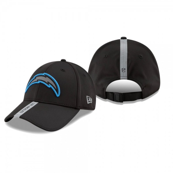 Los Angeles Chargers Black 2020 NFL OTA 9FORTY Hat