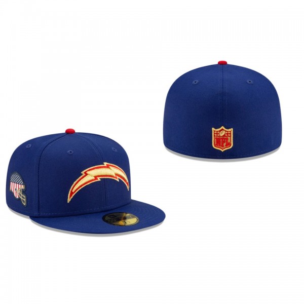 Los Angeles Chargers Blue Americana 59FIFTY Fitted...