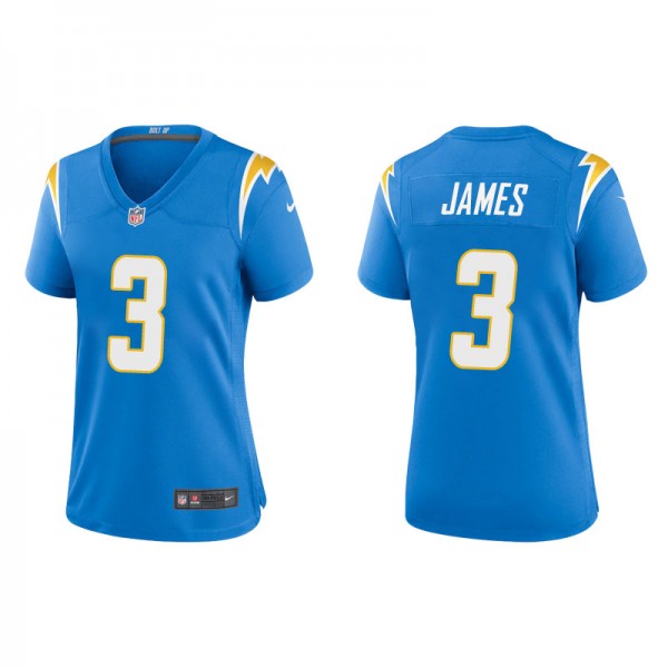 Women's Chargers Derwin James Powder Blue Game Jer...