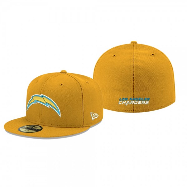Los Angeles Chargers Gold Omaha Primary Logo 59FIF...