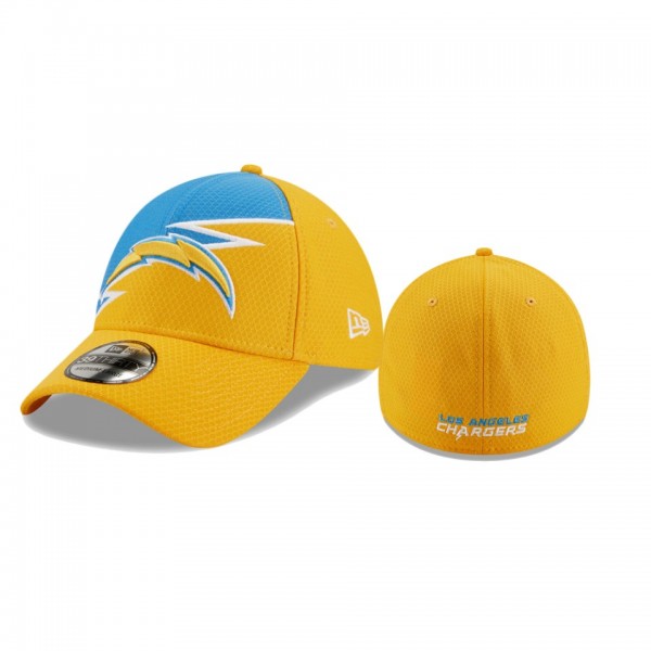 Los Angeles Chargers Gold Powder Blue Bolt 39THIRT...