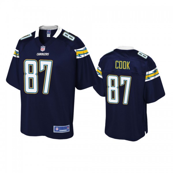 Los Angeles Chargers Jared Cook Navy Pro Line Jers...