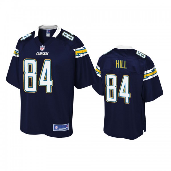 Los Angeles Chargers K.J. Hill Navy Pro Line Jerse...