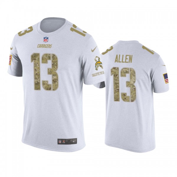 Los Angeles Chargers Keenan Allen White Salute to ...