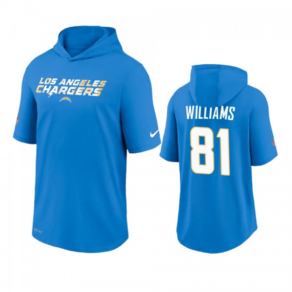 Los Angeles Chargers Mike Williams Blue Sideline P...