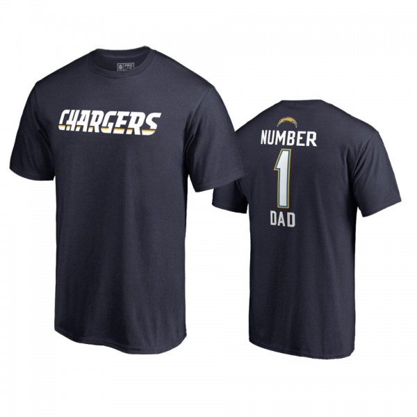 Los Angeles Chargers Navy 2019 Father's Day #1 Dad...