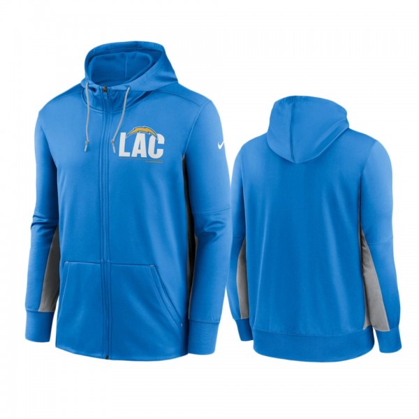 Los Angeles Chargers Powder Blue Gray Mascot Perfo...