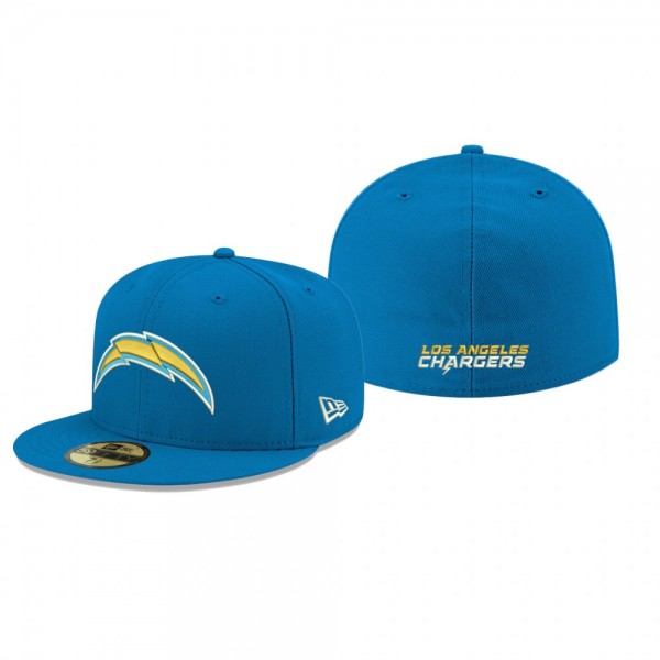 Los Angeles Chargers Powder Blue Omaha Primary Log...