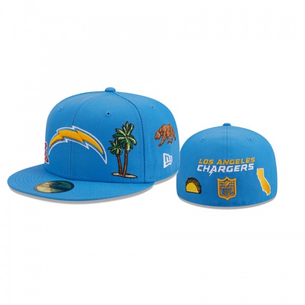 Los Angeles Chargers Powder Blue Team Local 59FIFT...