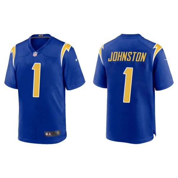 Men's Los Angeles Chargers Quentin Johnston Royal ...