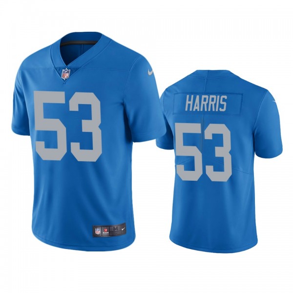 Charles Harris Detroit Lions Blue Vapor Limited Je...