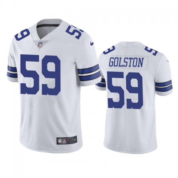 Chauncey Golston Dallas Cowboys White Vapor Limited Jersey