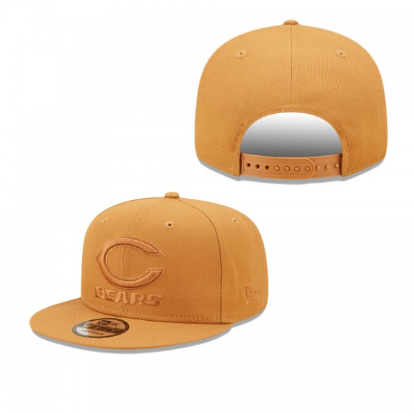 Men's Chicago Bears Brown Color Pack 9FIFTY Snapba...