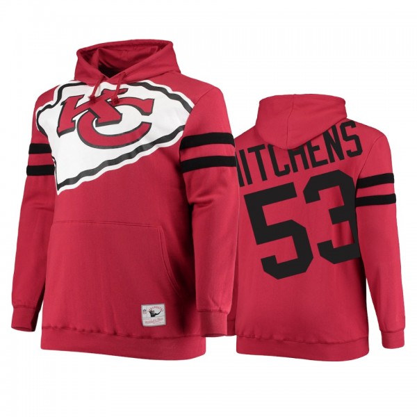 Kansas City Chiefs Anthony Hitchens Red Big Face H...