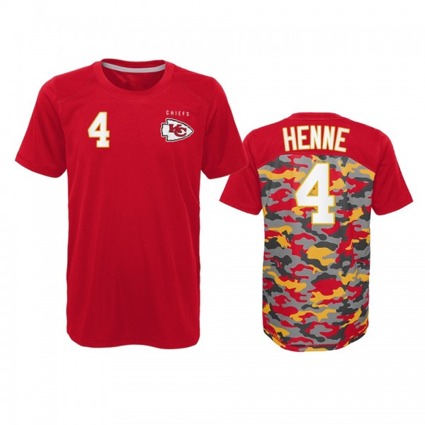 Kansas City Chiefs Chad Henne Outerstuff Camo Red ...