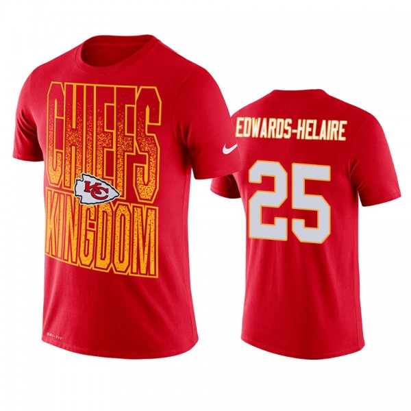 Kansas City Chiefs Clyde Edwards-Helaire Red Local...
