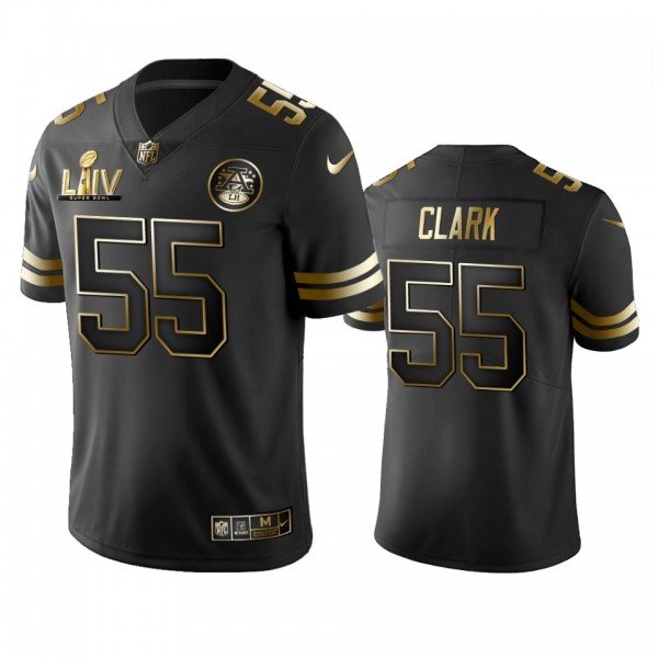 Frank Clark Chiefs Black Super Bowl LIV Golden Edi...