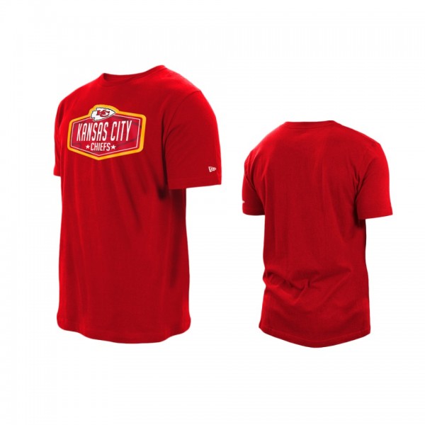 Kansas City Chiefs Red 2021 NFL Draft Hook T-Shirt