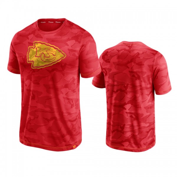 Kansas City Chiefs Red Camo Jacquard T-Shirt