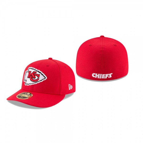 Kansas City Chiefs Red Omaha Low Profile 59FIFTY S...