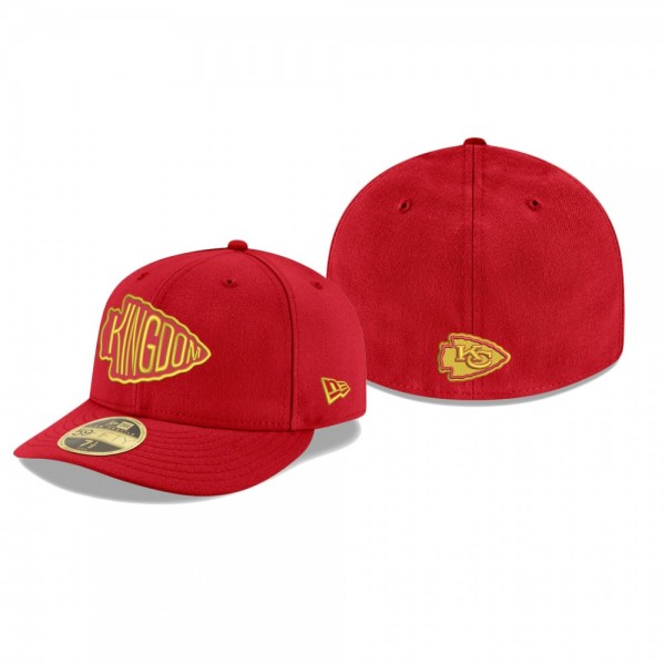 Kansas City Chiefs Red Omaha Low Profile 59FIFTY T...