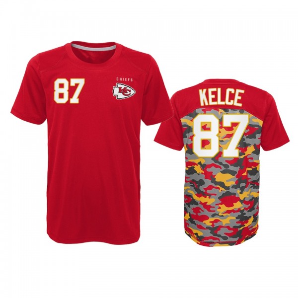 Kansas City Chiefs Travis Kelce Red Extra Yardage ...