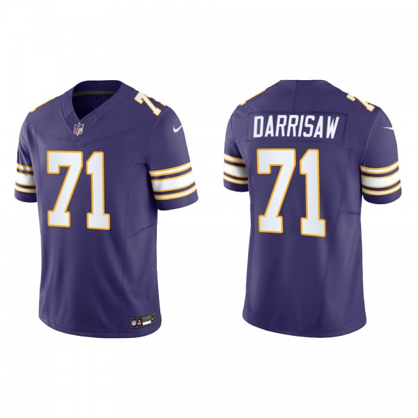 Christian Darrisaw Minnesota Vikings Purple Classi...