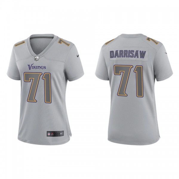Christian Darrisaw Women's Minnesota Vikings Gray ...