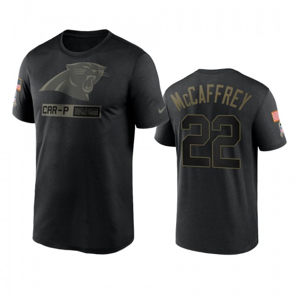 Carolina Panthers Christian McCaffrey Black 2020 S...