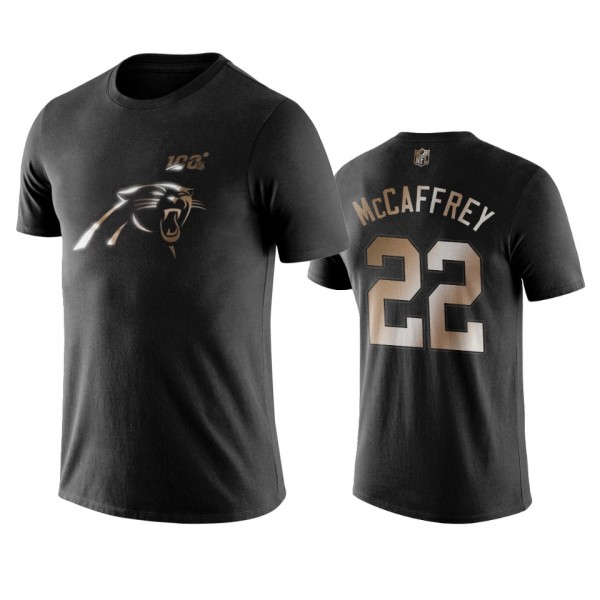 Christian McCaffrey Carolina Panthers Black Golden...