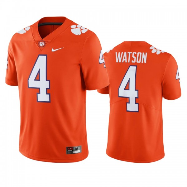 Clemson Tigers Deshaun Watson Orange Limited College Football Jersey