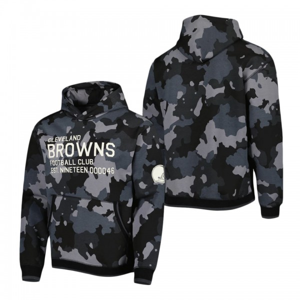 Men's Cleveland Browns The Wild Collective Black C...