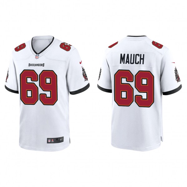 Men's Tampa Bay Buccaneers Cody Mauch White 2023 N...
