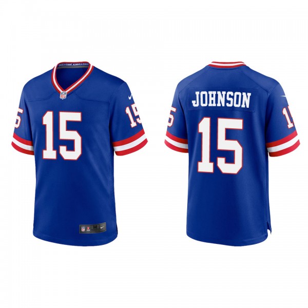 Collin Johnson Giants Royal Classic Game Jersey