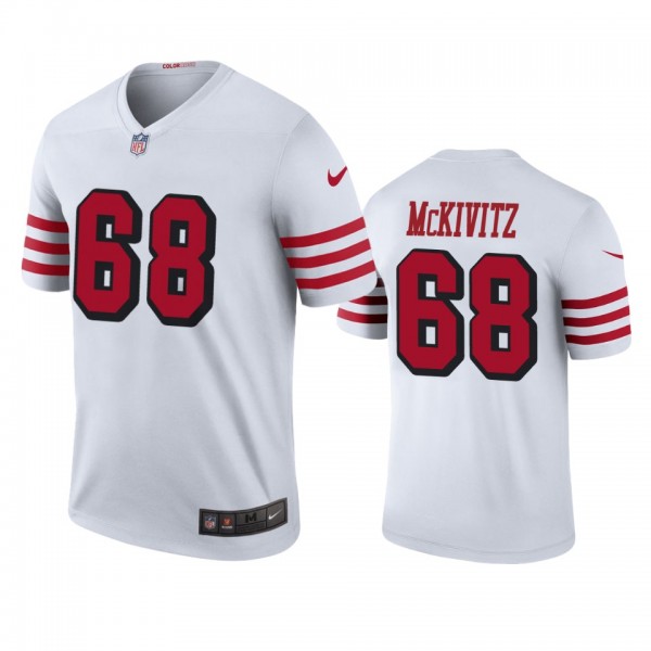 San Francisco 49ers Colton McKivitz White Color Ru...