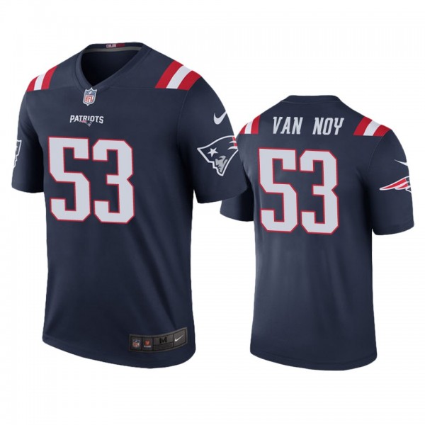 New England Patriots Kyle Van Noy Navy Color Rush Legend Jersey