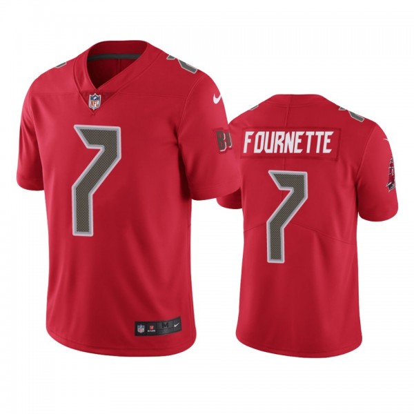 Color Rush Limited Tampa Bay Buccaneers Leonard Fournette Red Jersey