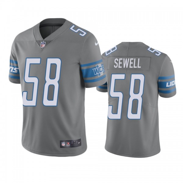 Color Rush Limited Detroit Lions Penei Sewell Stee...