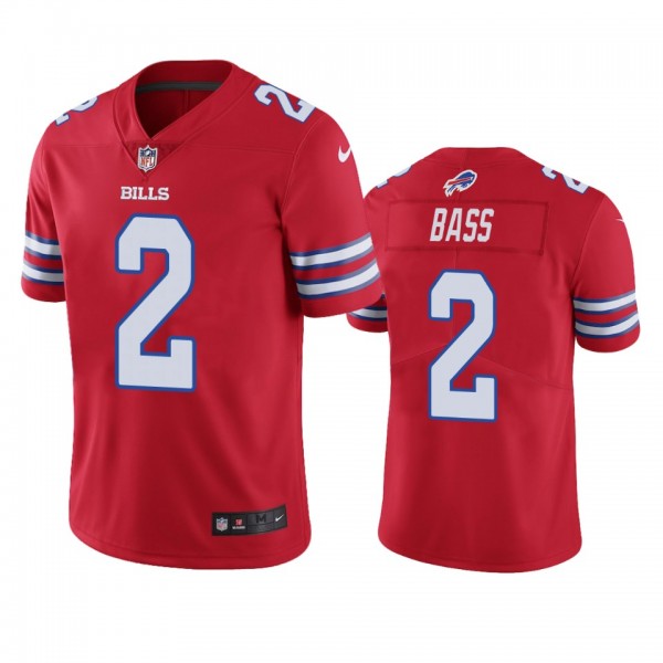 Color Rush Limited Buffalo Bills Tyler Bass Red Jersey