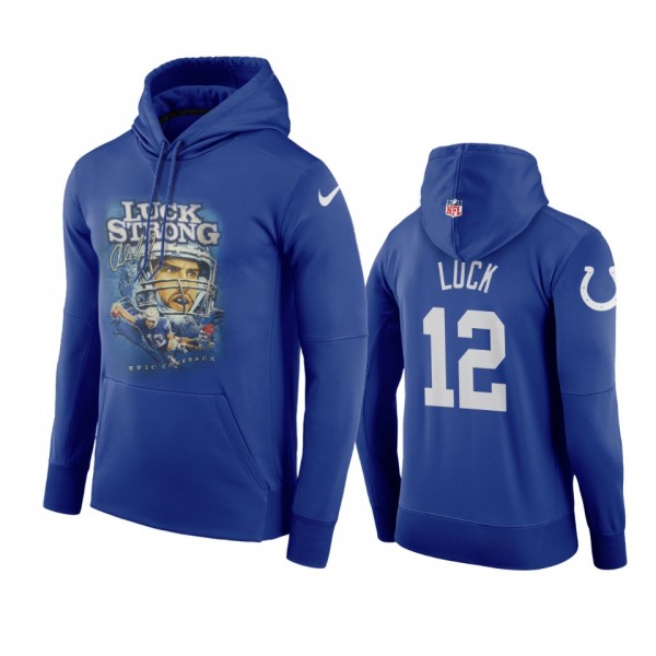 Indianapolis Colts Andrew Luck Royal Retired Playe...