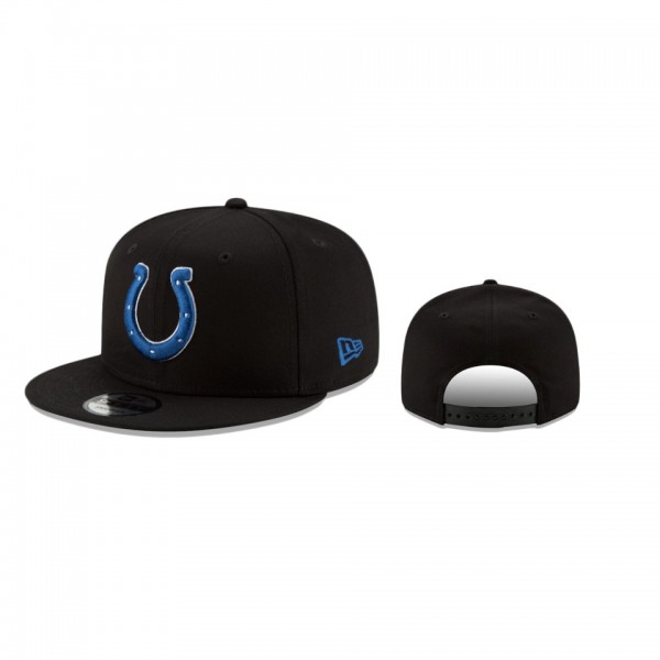 Indianapolis Colts Black Basic 9FIFTY Adjustable S...