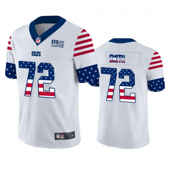 Braden Smith Indianapolis Colts White Independence...