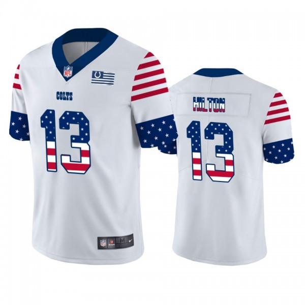 T.Y. Hilton Indianapolis Colts White Stars & S...