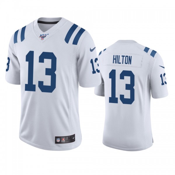 Indianapolis Colts T.Y. Hilton White 100th Season ...