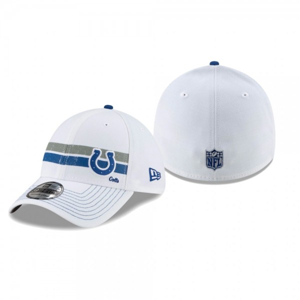 Indianapolis Colts White Polar 39THIRTY Flex Hat