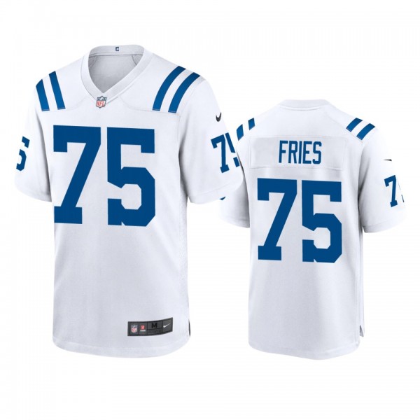 Indianapolis Colts Will Fries White Game Jersey